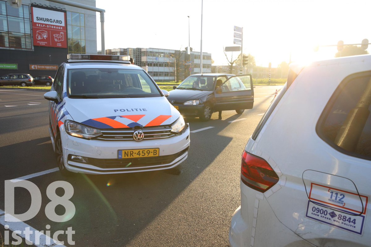 Melding aanrijding Voorhofdreef Delft