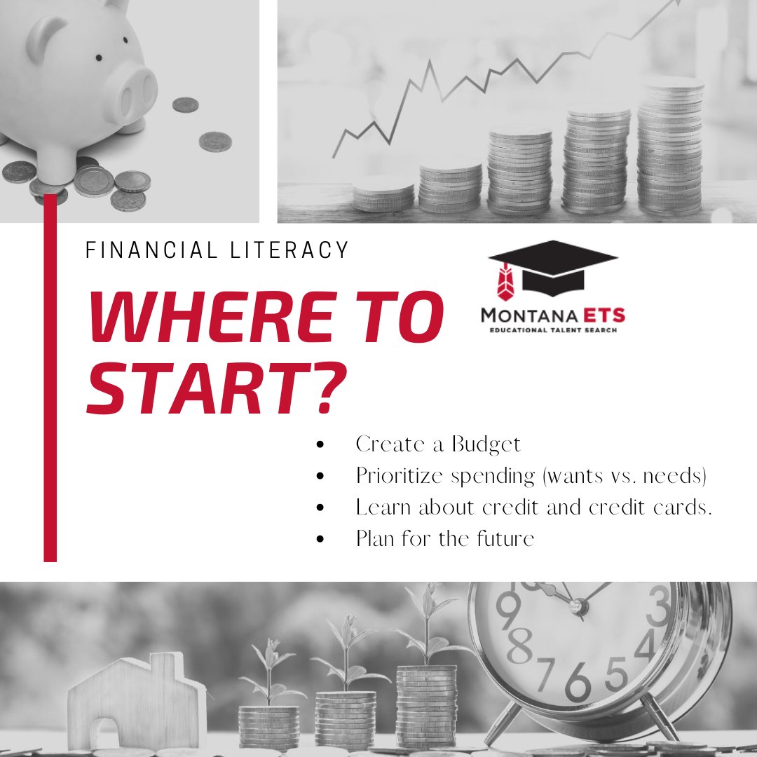 Need to work on being financially responsible? Where do you start? Well here are a few tips on how to get started. 

#FinancialAidFridays #MTFinancialaid