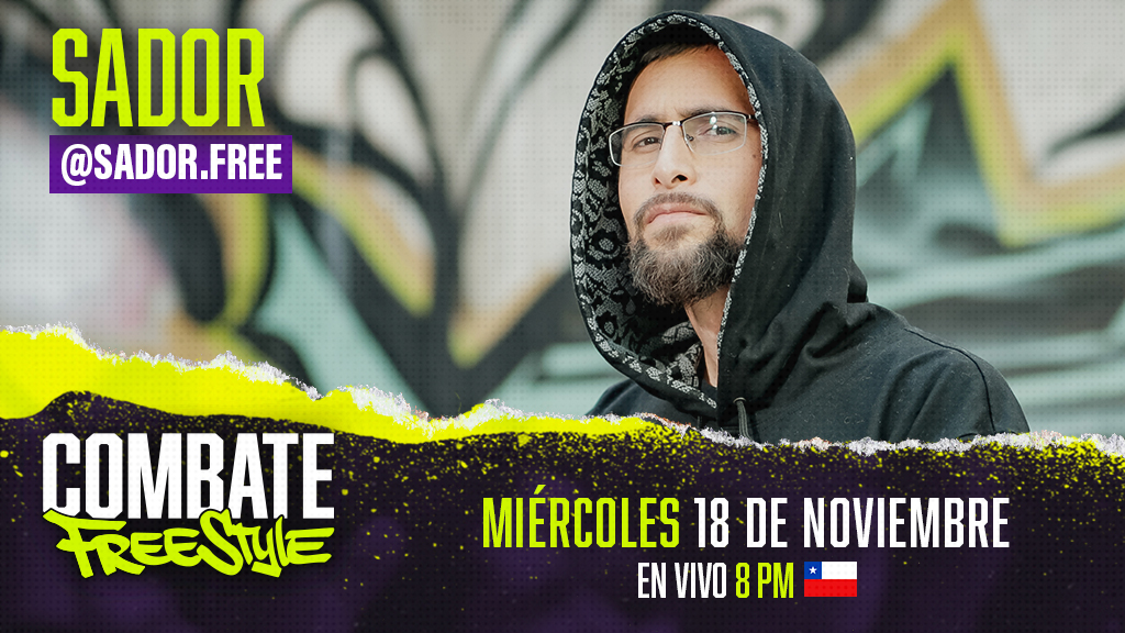 Combatefree's tweet photo. 💥SADOR AL COMBATE💥
Segundo confirmado para el 7 to punch
¿Quién más falta en esta lista?
#CombateFreestyle #Sador https://t.co/ikvmOPQit1