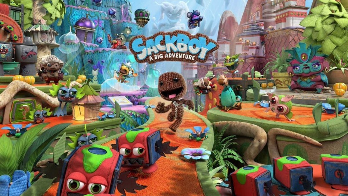 PlayStation's tweet photo. Online multiplayer comes to Sackboy: A Big Adventure later this year. Local co-op will be live on launch day. Full details: https://t.co/dcFP6PjxK5 https://t.co/VC5tSUa5WW
