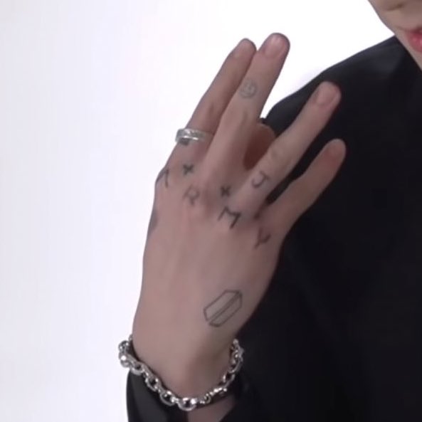 his pretty hand