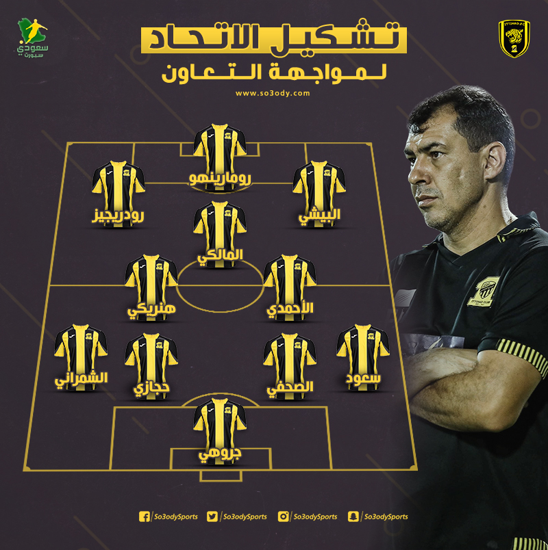 موقع سعودي | عاجل| تشكيل الاتحاد.. رومارينهو يقود الهجوم و ...