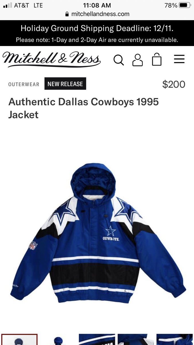 cowboys starter jacket 1995