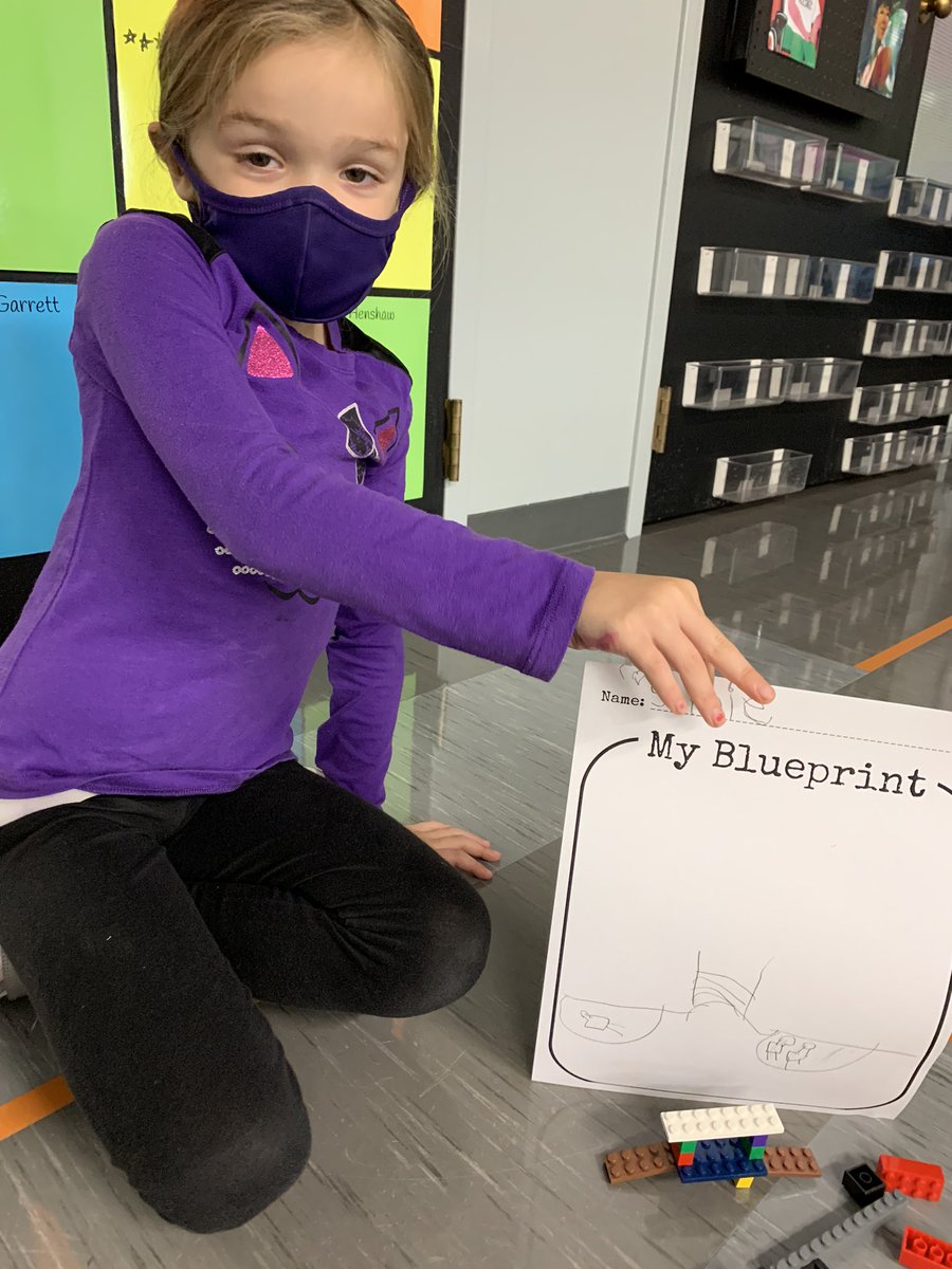 sara_freeman's tweet photo. K Ss have been learning all about architects and engineers thanks to @andreabeaty Iggy Peck and Rosie Revere. Working on how to make a sketch with labels and follow our plans! #maplemakers #ssdpride #warriorscreate #STEMeducation #STEM https://t.co/UtTyjTaGCs