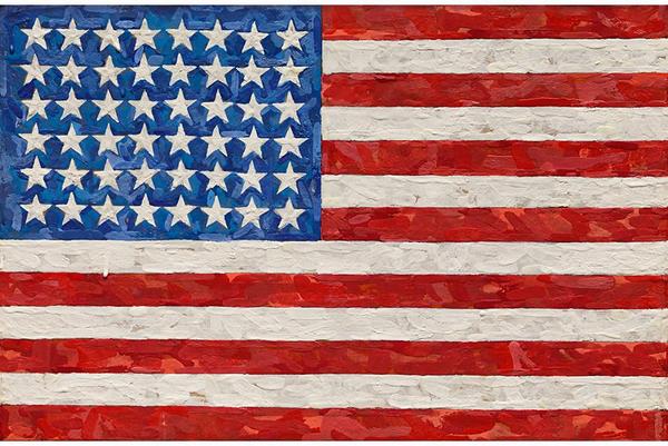 Jasper Johns's, Flag, 1983