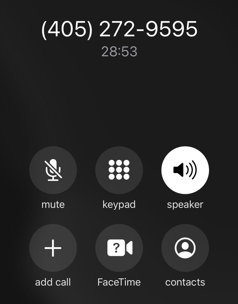 tweetsfromcam's tweet photo. @OGandE been on hold for 30mins for the 4th time in the past 3 days. Been told I’ve had my power restored 3 times over those past 3 days when it hasn’t. Ridiculous. https://t.co/0dFecbNVGV