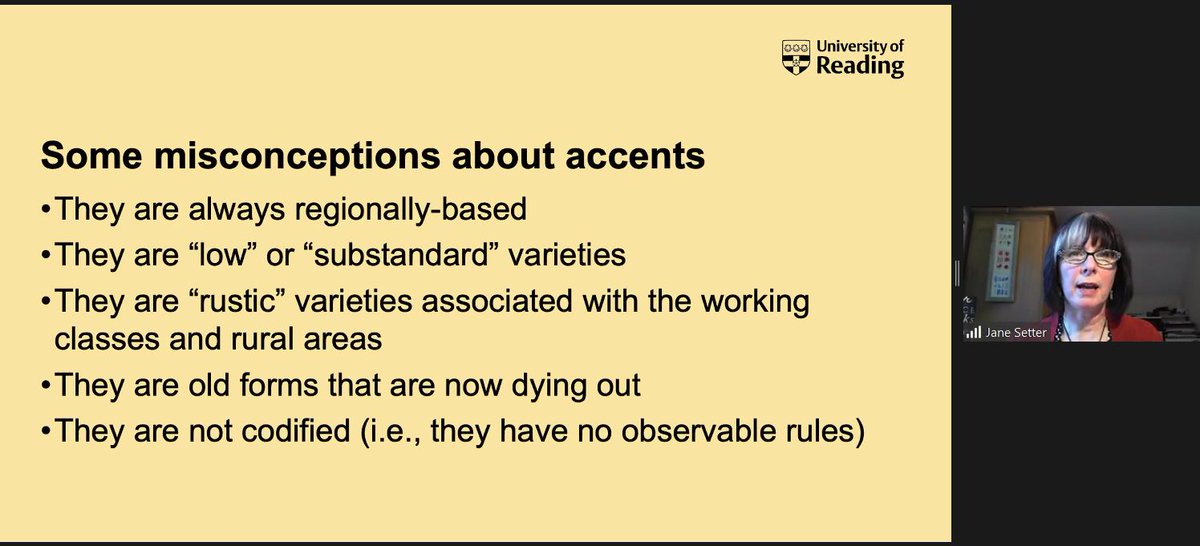 bea_wal's tweet photo. Great talk by @JaneSetter for #SPLIS #TESOL @SinemSNST! #accentism #prejudices Can't wait for the video to share it with fellow teachers and students! 👏 https://t.co/971HSRhzAy