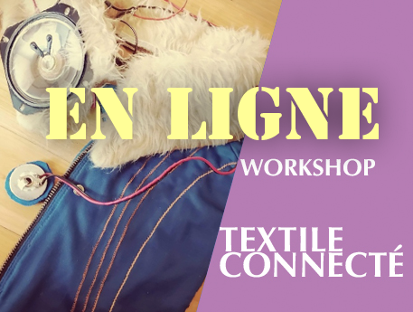 L’Edulab adapte son workshop en ligne en partenariat avec l’artiste Agathe Mercat, autour du textile connecté… ou comment associer du tissu et des capteurs dans une démarche créative !

Inscription gratuite et information
edulab.univ-rennes2.fr/#!/events/127