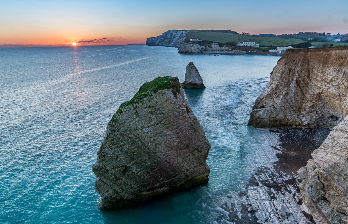 Last night at at Freshwater, Isle of Wight