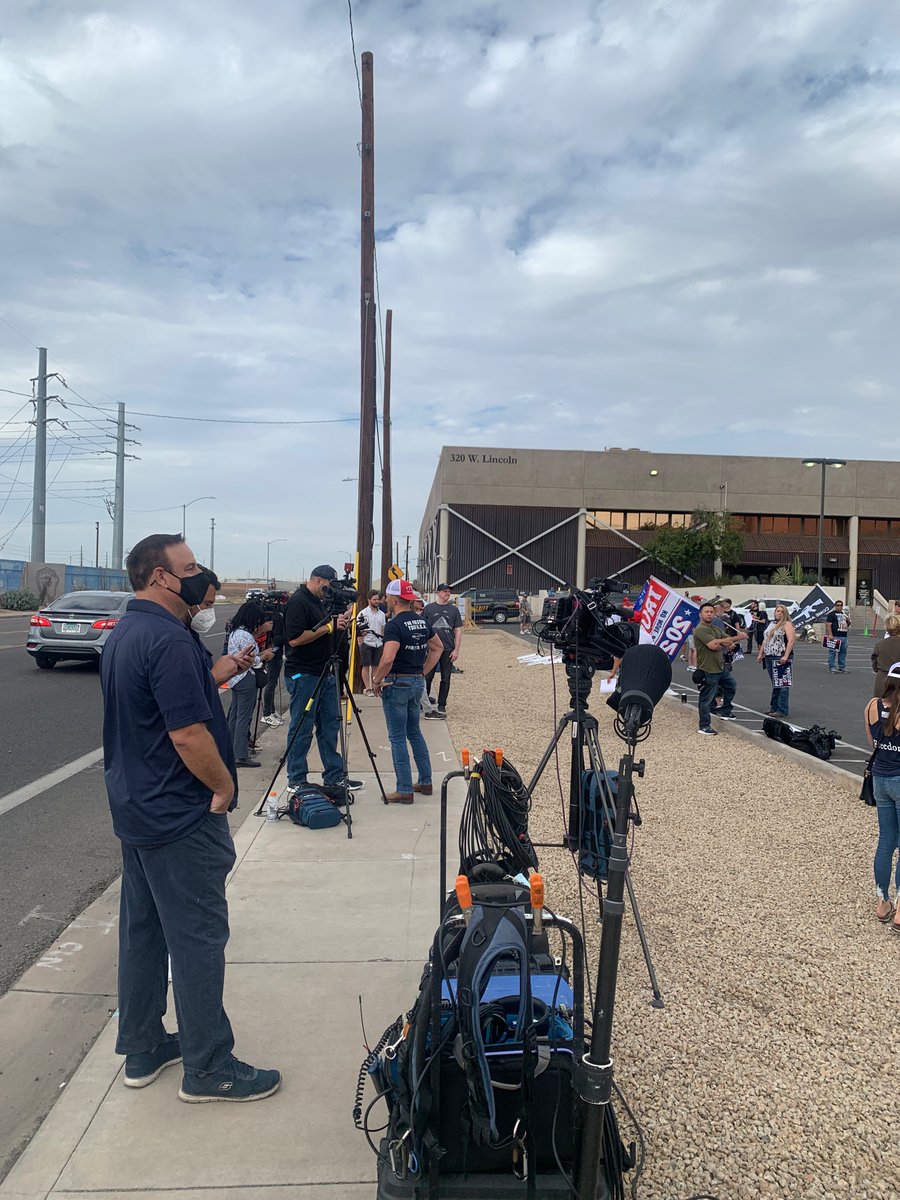 More people arriving, but still doesn’t feel like anything has really gotten underway yet. Lot of media here as well