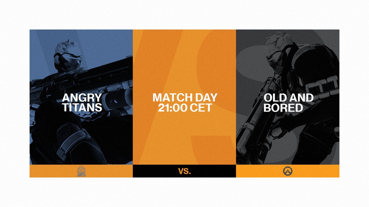 Taking a visit to the local retirement home for this match.🧓

We're facing off against @OnB_OW in our third match of Contenders Trials November starting at 21:00 CET! 

📺🇬🇧 - youtu.be/NZblZ09XmpY

#StayAngry😡