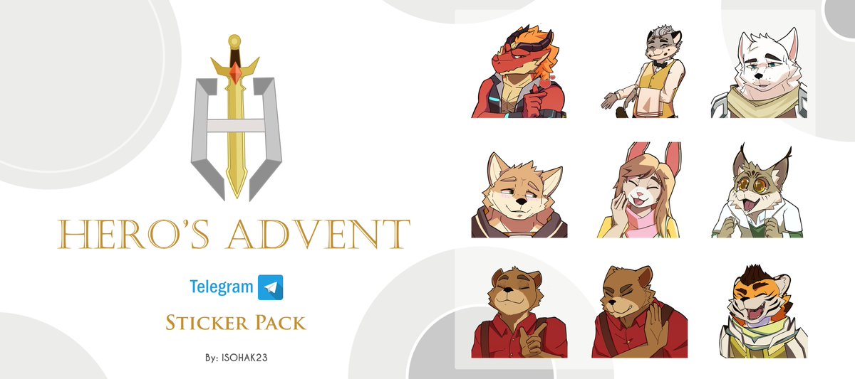 ISOHAK23✨ (@isohak23) on Twitter photo 2020-11-06 16:16:32 Here's a project I finished Recently
for @HeroAdvent
t.me/addstickers/He…
Thanks for Working with me
Check them out ~ Here's a project I finished Recently
for @HeroAdvent
t.me/addstickers/He…
Thanks for Working with me
Check them out ~