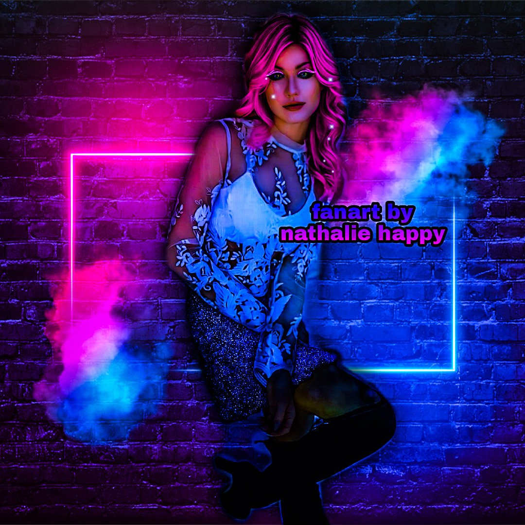 fanartfunny's tweet photo. My #fanart on @Kat_McNamara #KatherineMcNamaraEdit #frayfridayfanart #FanArtFriday #neonfanart #neonedit https://t.co/LYyLTzuqX4