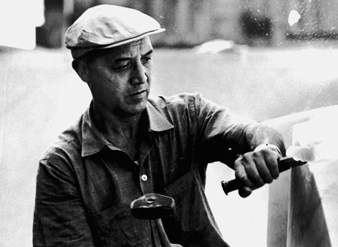 .... I start to have a look at the actual property. The building was constructed in 1957 but as I scanned through I found the name Isamu Noguchi on the Kushner website. I knew this name from some recent research into The Bollingen Foundation (more on that later).