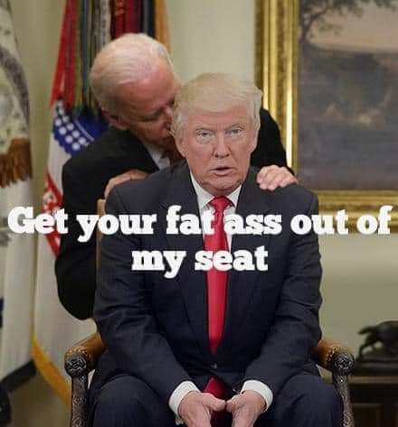 kraygh24's tweet photo. @steel8883 @itsJeffTiedrich @realDonaldTrump And rent free in Bidens house. Time to pack your shit fatso https://t.co/0VIOqluoMd