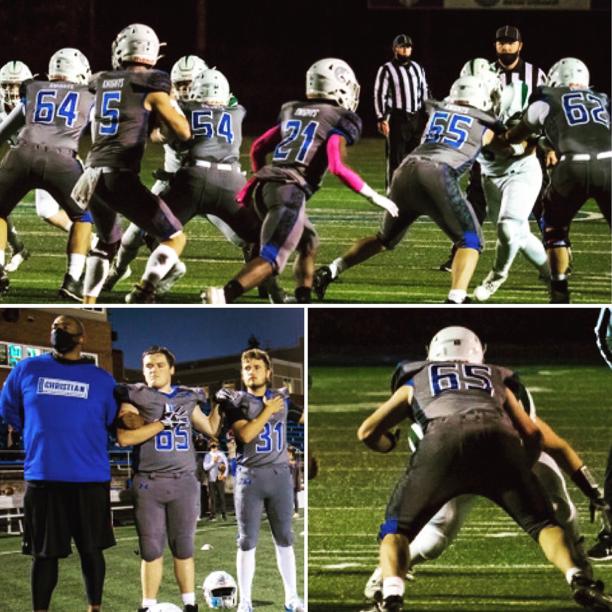 CISAA conf. championship tonight CCS vs. Prov. Day. @ 7p w/ #65 <a href="/BrysonByrnes/">Bryson Byrnes</a> at RG. NC coronavirus regulations do not allow CCS parents to attend, so we will be gathering to watch live stream in a parking lot. Here is broadcast link
 youtu.be/XOOvZ0IO490