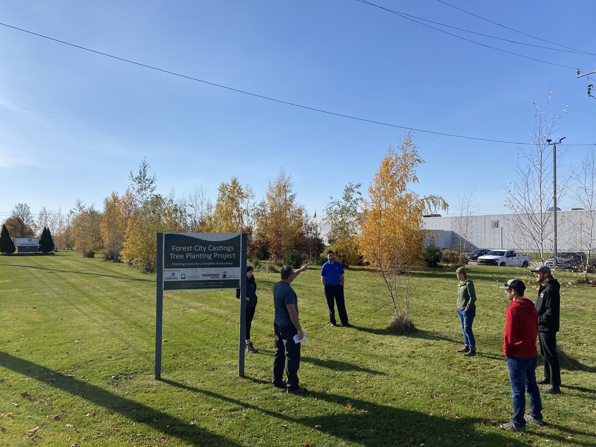 KettleCreekCA's tweet photo. Staff toured a variety of @Forests_Ontario 50 Million Tree Program sites, new and old, in the Kettle Creek watershed today! #treeplanting https://t.co/cmr7ElzkgG