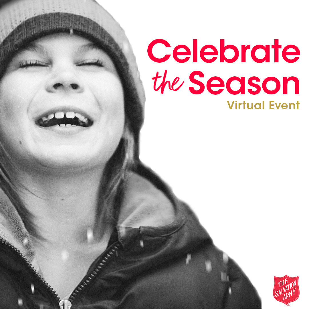 TSASpokane's tweet image. We are TWO WEEKS away from Celebrate the Season Virtual Event! Mark your calendars for Nov 20 and make sure you register by Nov 16! Register at give-nw.salvationarmy.org/event/2020-cts…