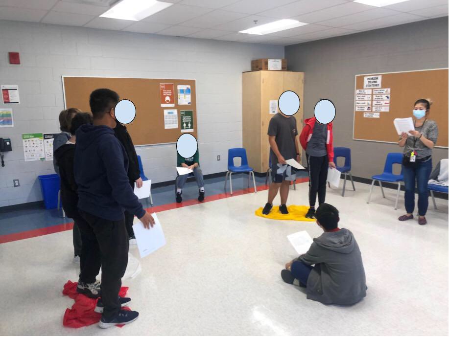 Thank you @MsTubieWong for inviting me to be part of the blanket exercise with your class as well as the emotional reflections after the role playing. #TreatyRecognitionWeek