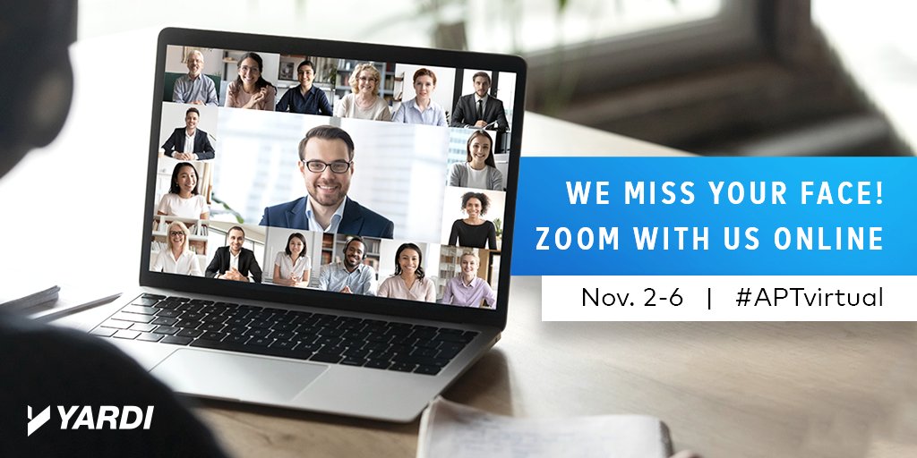 Yardi's tweet photo. Hey #APTvirtual, get an afternoon caffeine boost on us! Say hello at our #APTvirtual virtual booth and learn how to win fun prizes like Amazon and Visa gift cards, Sonos soundbar and more. Visit us: https://t.co/gRS1F4CjVY https://t.co/gN0tqHVnKl