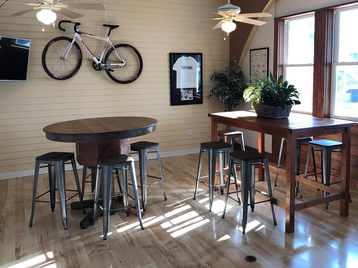 Back when SummerHouse was still the SummerHouse Inn, the cast and crew of Breaking Away (1978) stayed here while they were filming. Breaking Away is a classic Bloomington movie that heavily features the Little 500, hence our lobby theme!