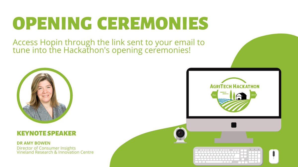 AgritechH's tweet photo. Less than 3 hours until opening ceremonies at 7pm EST! ⏰ Make sure to register on Hopin (link was emailed to participants) to access the virtual event! https://t.co/0nNdPLaele