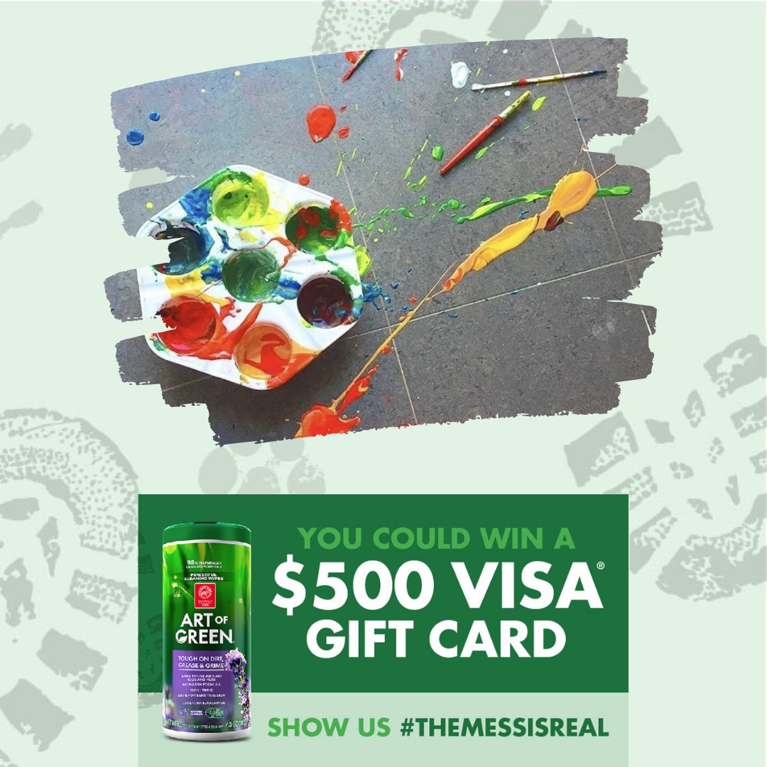 What happens when little kids make a big mess? Snap a pic &amp; enter #TheMessIsReal sweepstakes! This one was submitted by Diane H. from Bristol, PA. 
Enter the sweepstakes and submit your photo using this link. And remember, we're here to help you clean up! bit.ly/33zm4cR