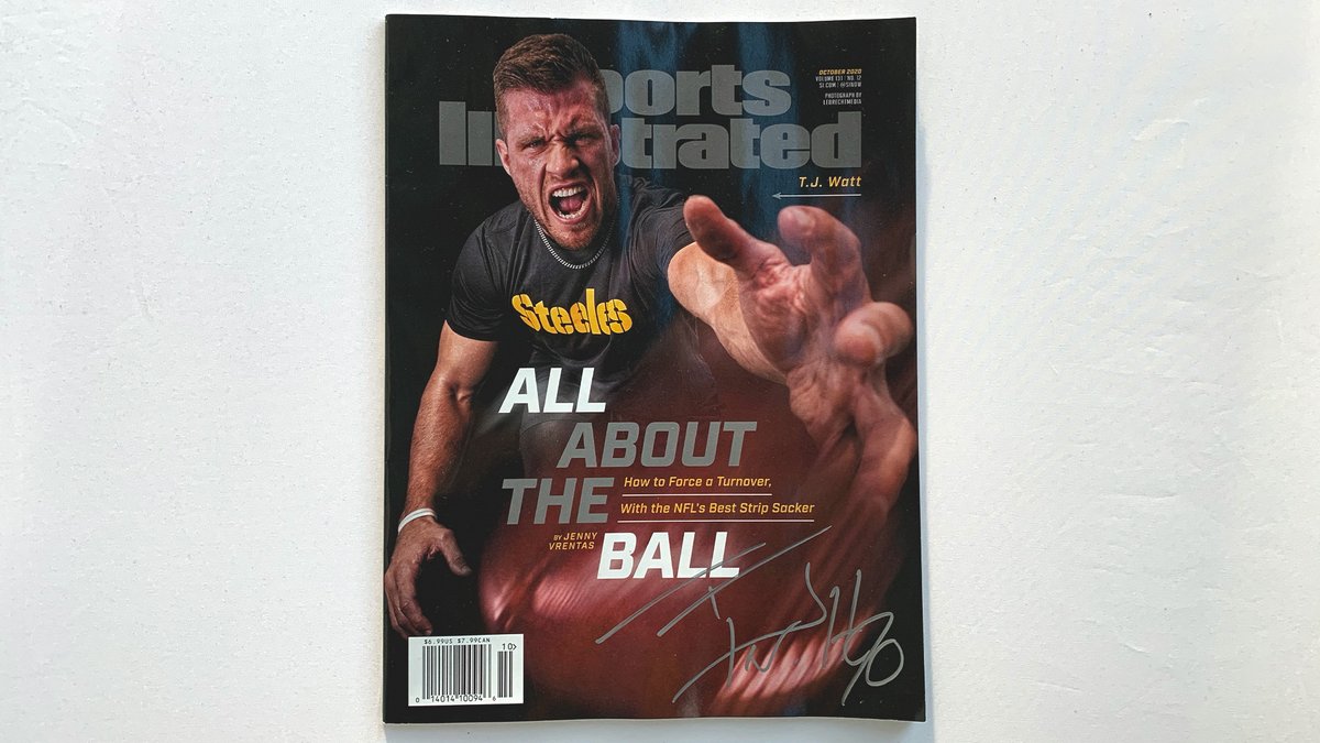 Want an issue of <a href="/SInow/">Sports Illustrated</a> signed by <a href="/_TJWatt/">TJ Watt</a>? ✍️

RT + like for a chance to win it!