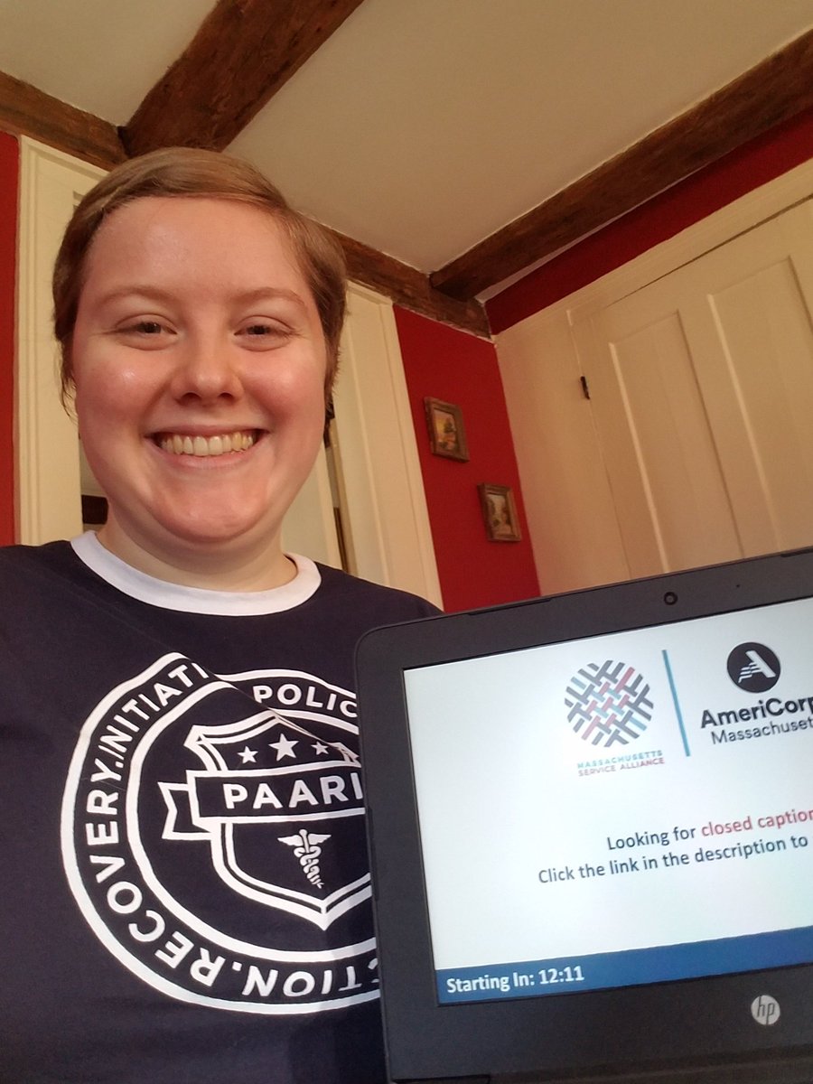 PaariUSA's tweet photo. This morning 21 PAARI #RecoveryCorps members from around the country participated in the @MassService @AmeriCorps #MAOpeningDay ceremony. Thank you for being part of the PAARI and national service family! https://t.co/fv2nYuChsM