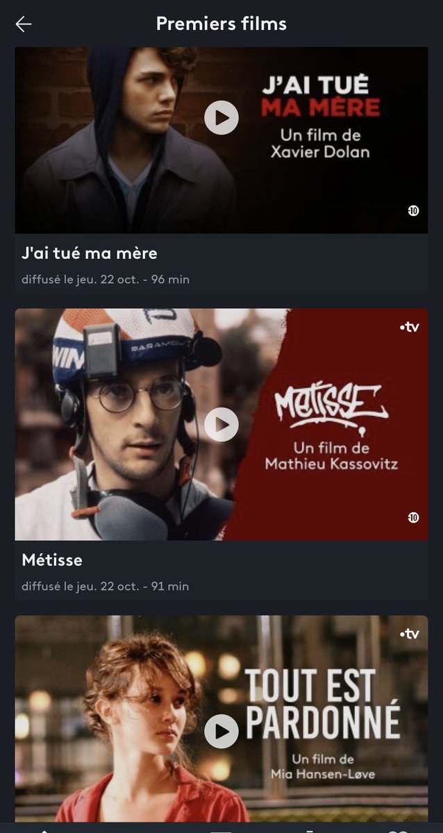 MurielAttal's tweet photo. Pour un #weekend #Cinema en #confinement prendre la direction de https://t.co/xn3JIpROS6 et s’arrêter sur les #premiersfilms 👇#soutiencinema #culture @Francetele @DelphineErnotte @stephanesg https://t.co/8GhcLI9RJW