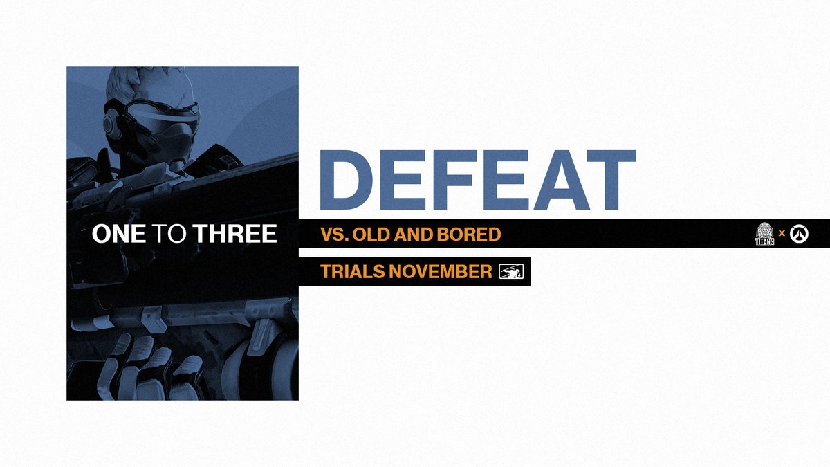 We didn't like that retirement home.🚪

We return with a loss as @OnB_OW defeats us 1-3, setting our record at 1-2.
We return tomorrow in hopes to equalize our record.

#StayAngry😡