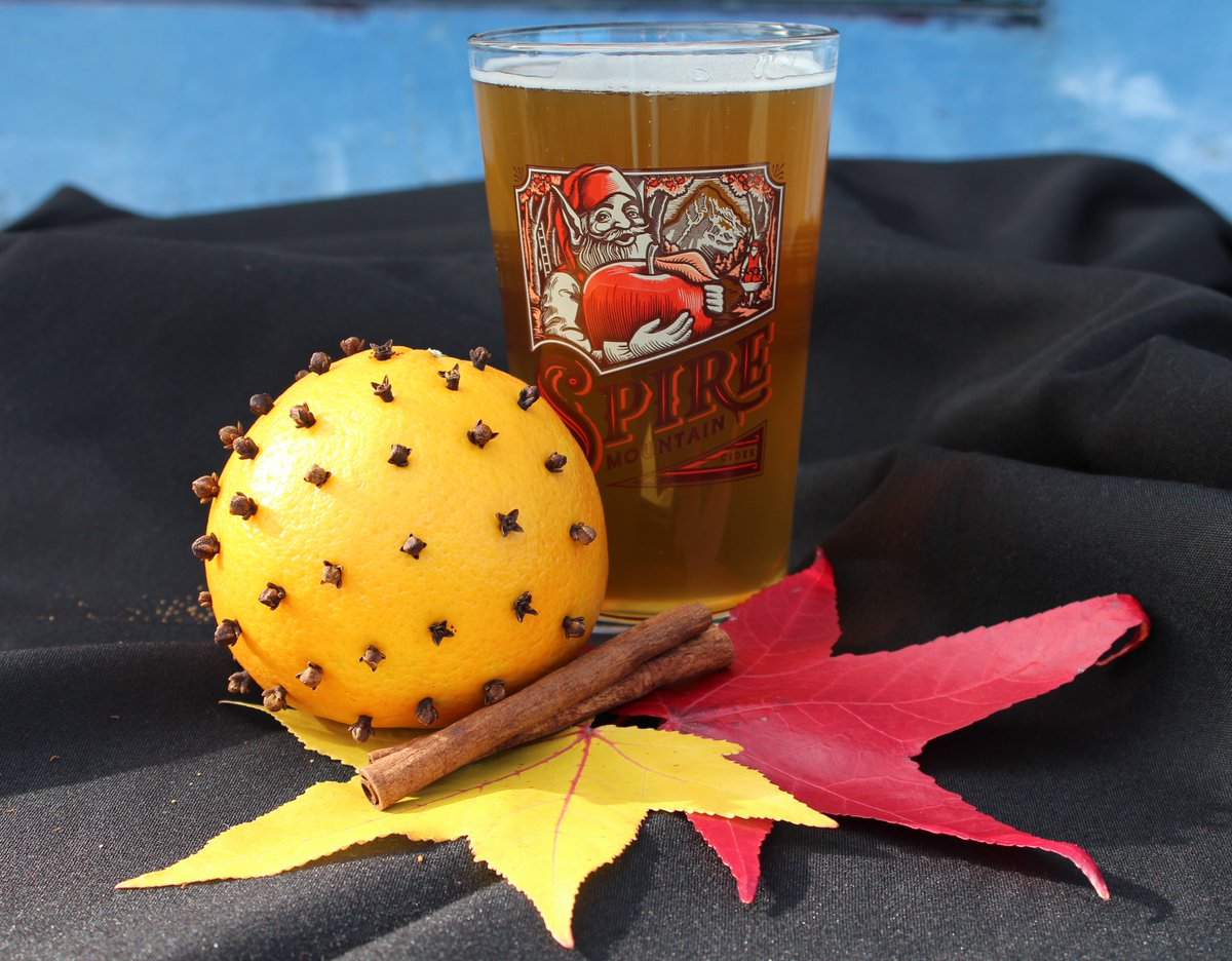 Orange Clove cider is here! This Seasonal Special Cider from our very own Spire Mountain has a pleasant orange &amp; clove aroma with notes of cinnamon &amp; vanilla. Crisp &amp; refreshing with a nice dry finish! 5% ABV so don't feel bad for wanting more than one! #hardcider #craftcider