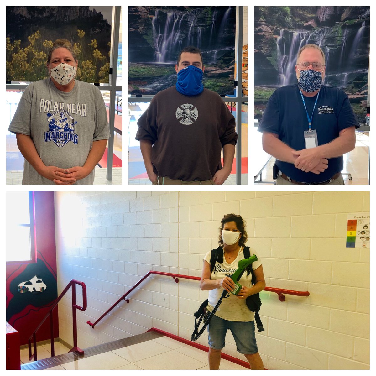 MylanPatriots's tweet photo. ❤️💙At The Park we have the BEST Custodians around! Special thanks to our Custodians for all they do to keep all of our Patriots safe and healthy! #mylanpatriots @Monongalia_Co @WVeducation https://t.co/DLHIMxzWQ9