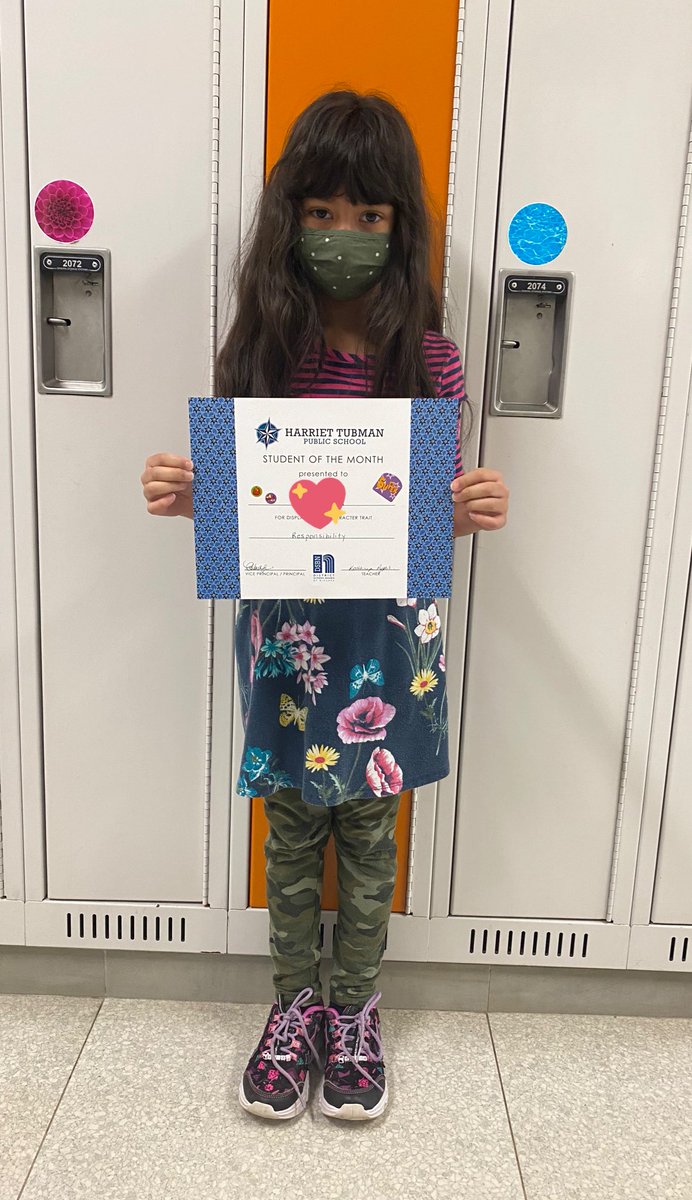 kpyper2017's tweet photo. 🌟Congratulations to this month’s “Responsibility” awards winners! 🌟@htubman2015 https://t.co/mXrY8JcjLC