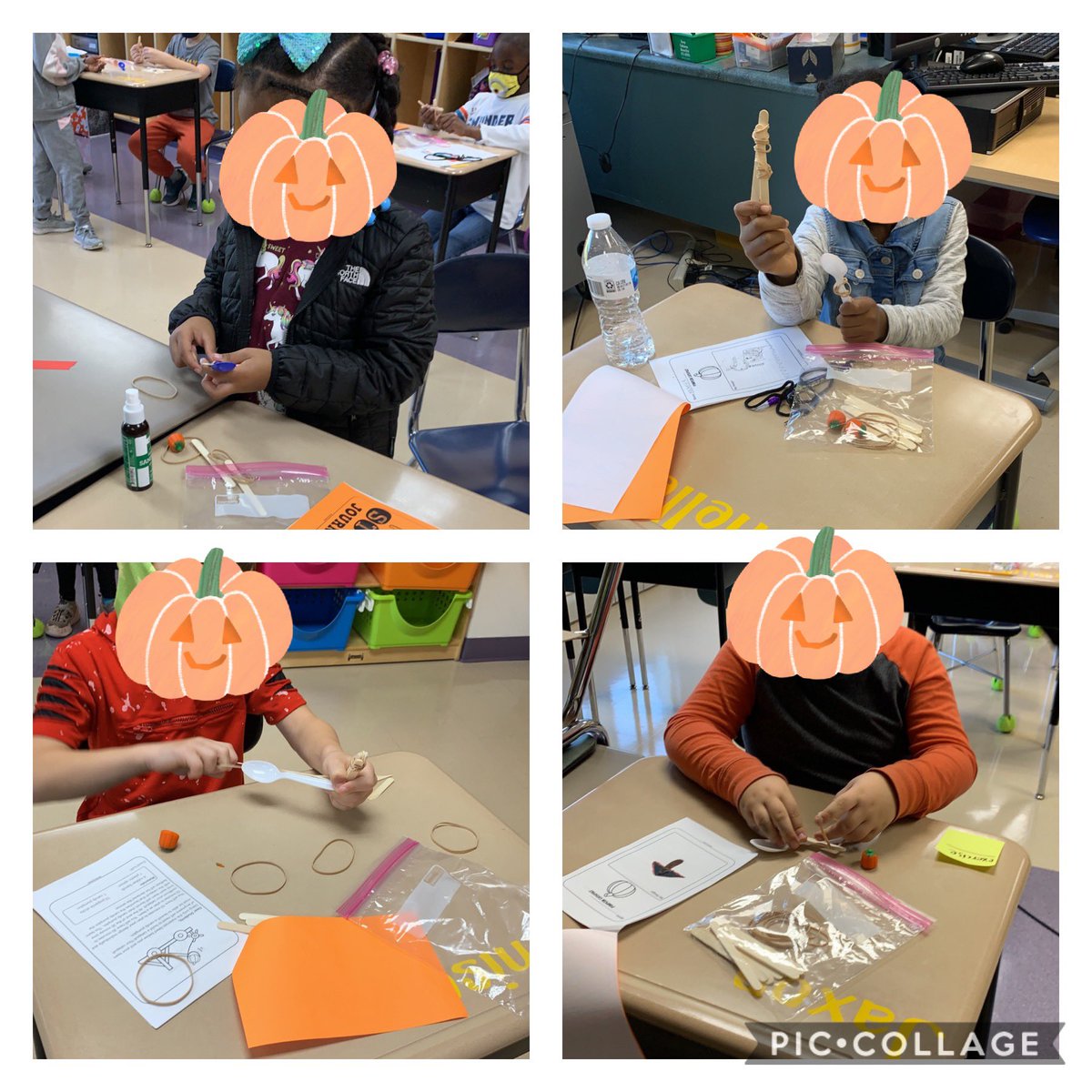 Pumpkin catapults for the win!!! So much fun creating and launching them outside on this beautiful day in Reynoldsburg!! ☀️🎃#REYNproud <a href="/FR_Firebirds/">French Run</a>