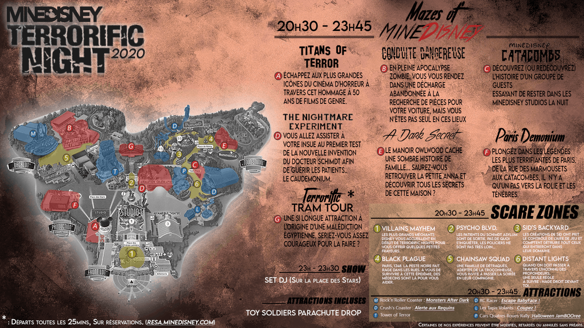 MDofficiel's tweet photo. CE SOIR : Fin des TERRORIFIC NIGHT 2020 avec notre dernière soirée !

Pas d'excuse pour vous ce soir, c'est le confinement !

On vous attends nombreux dès 20h30 pour célébrer une dernière fois Halloween avec nous 😈

MineDisney – https://t.co/8mm8vudmps – 1.13.2 https://t.co/l6moFq8lT3