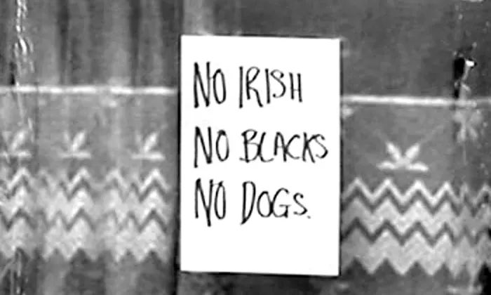 people from Ireland who had the money then tried to flee to America, in search of employment and food, only to be met with the same cruel treatment as the people of colour there, so, there’s that: