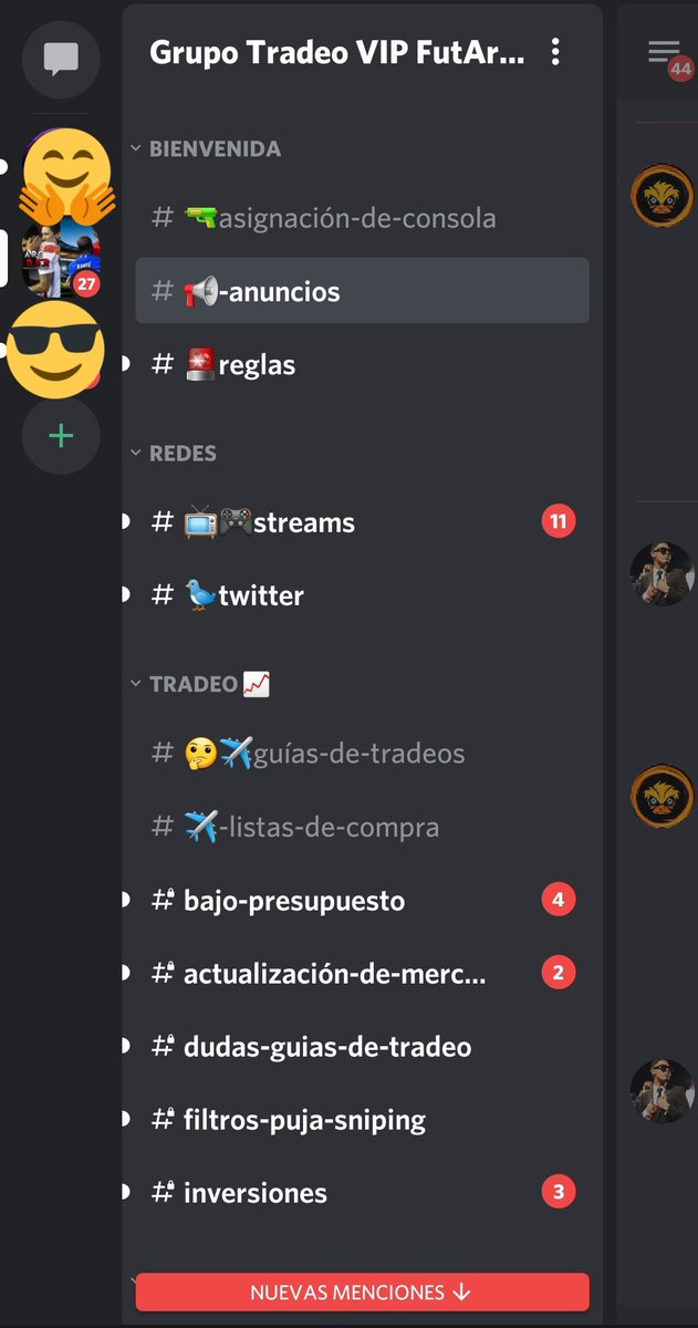 FUT 25 Boosting 🎮 (@fut25boosting) on Twitter photo 📢SORTEO IMPERDIBLE
🎟Accesos gratis al Discord privado de Tradeo VIP de FUTAR_Trader
- 1 plaza de 1️⃣ mes 😎
- 1 plaza de 5️⃣ meses 🔝
Requisitos:
🔃Dar RT
✅Seguir a <a href="/FutAR_Trader/">FutAR-Trader🇦🇷</a>
✅Seguir a <a href="/Davor_Vucina/">DAVOR VUCINA</a>
🗳Fecha de sorteo: lunes 9 noviembre
¡Participa ya! 🤝 📢SORTEO IMPERDIBLE
🎟Accesos gratis al Discord privado de Tradeo VIP de FUTAR_Trader
- 1 plaza de 1️⃣ mes 😎
- 1 plaza de 5️⃣ meses 🔝
Requisitos:
🔃Dar RT
✅Seguir a <a href="/FutAR_Trader/">FutAR-Trader🇦🇷</a>
✅Seguir a <a href="/Davor_Vucina/">DAVOR VUCINA</a>
🗳Fecha de sorteo: lunes 9 noviembre
¡Participa ya! 🤝