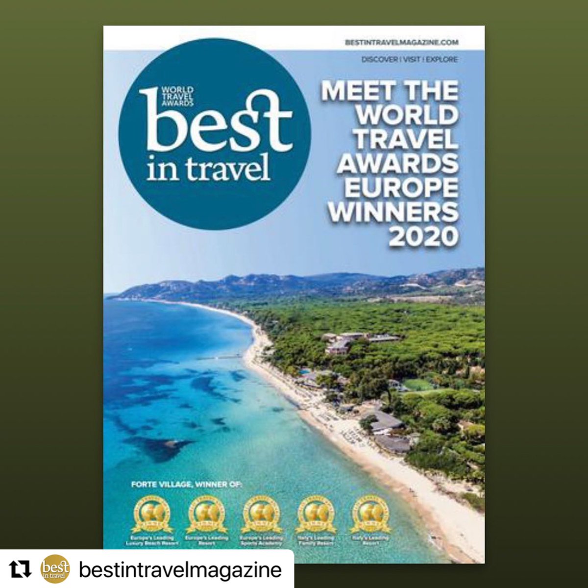 Best_In_Travel's tweet photo. #Repost @bestintravelmagazine with @make_repost
・・・
Best In Travel Magazine Issue 96 // 2020 // EUROPE 2020 World Travel Awards Winners

https://t.co/khOoU40a1k

#worldtravelawards #winners #bestintravelmagazine #europe #2020 #travel #luxury #worldtravelawards2020 https://t.co/eg1aNcP4gi
