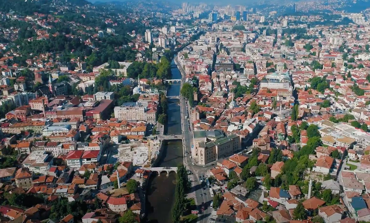 Miljacka flows through Sarajevo & it's 35,9 kilometres long. There are tens of bridges built on this river & some of the most prominent ones are: #ŠeherĆehajina ćuprija #Careva ćuprija #Latinska ćuprija #Ćumurija #Drvenija #Čobanija #AjfelovMost (Eiffel bridge)ćuprija=bridge