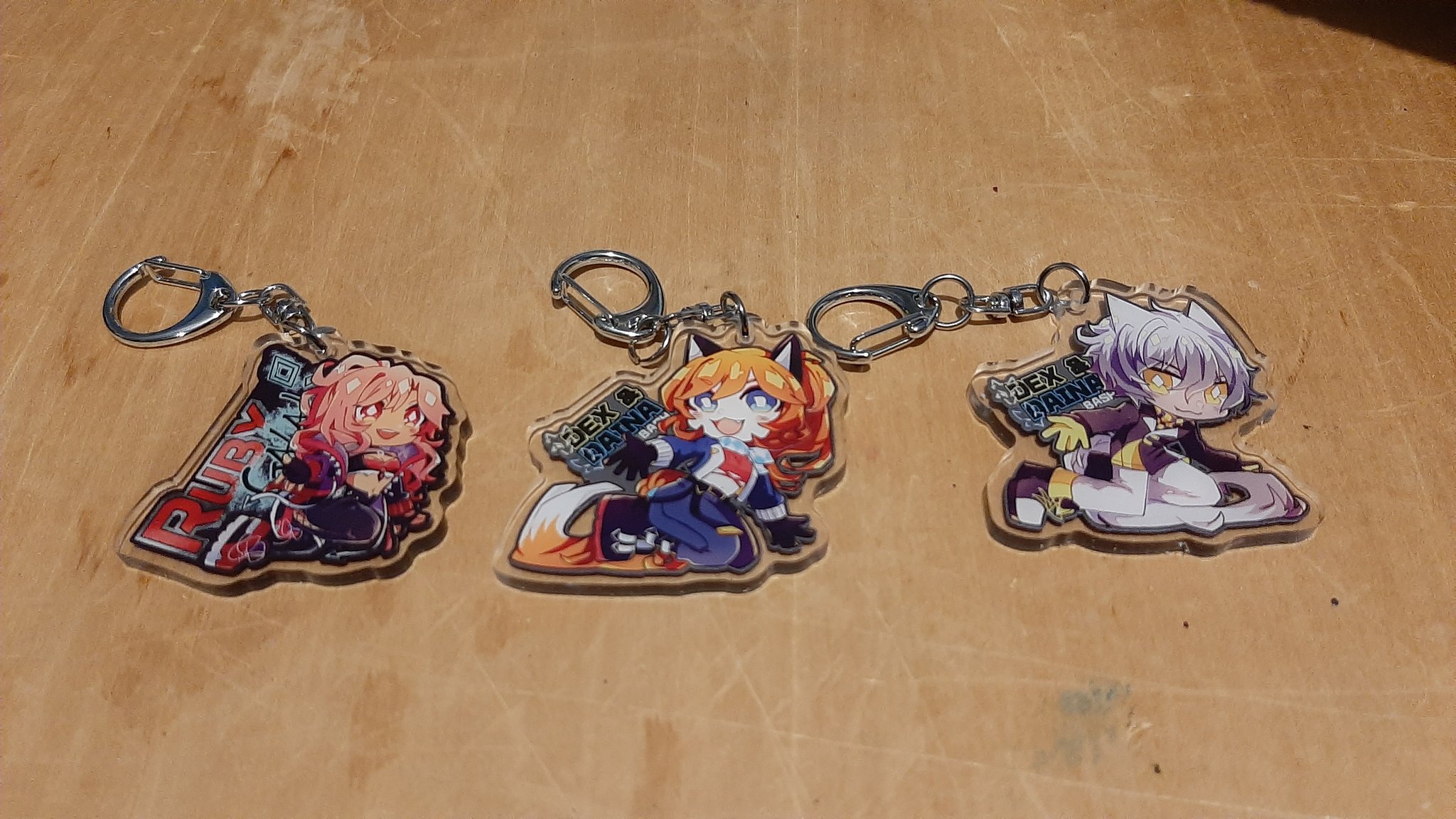Vocarnival Why Hello There Beautiful Art By Kagaminelen Logos By Celestraic The Ruby Charm Is Currently Available For Pre Order With The Dex And Daina Charms Coming Soon T Co Ma5gimwzdd Vocaloid Merch