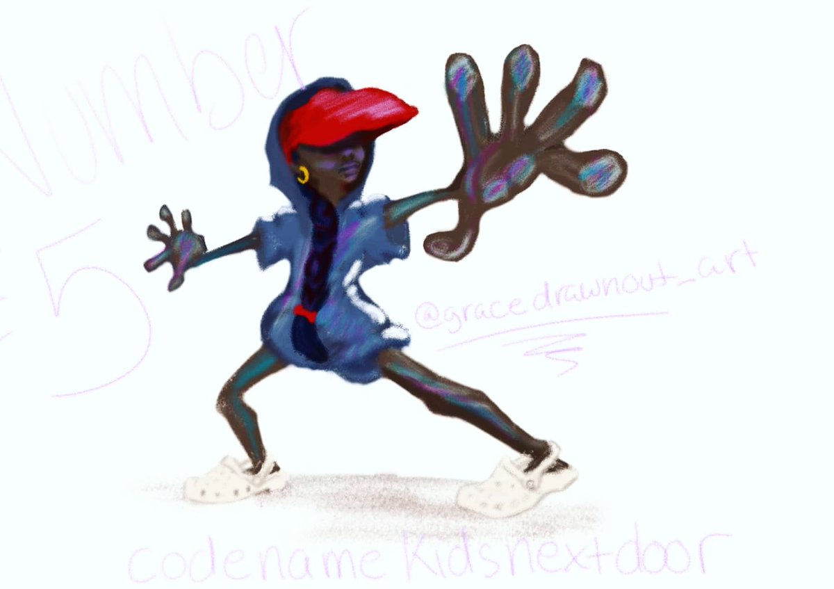 It's number 5 #codenamekidsnextdoor  #BlackLivesMatter #ArtistOnTwitter #art #painting #digitalart #draw #beauty #beautifulgirls #womened #sketch #BlackTwitter #Black
