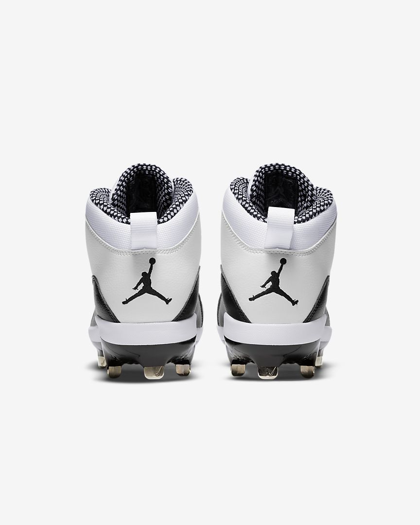 Jordan Retro 10 Metal Cleats 