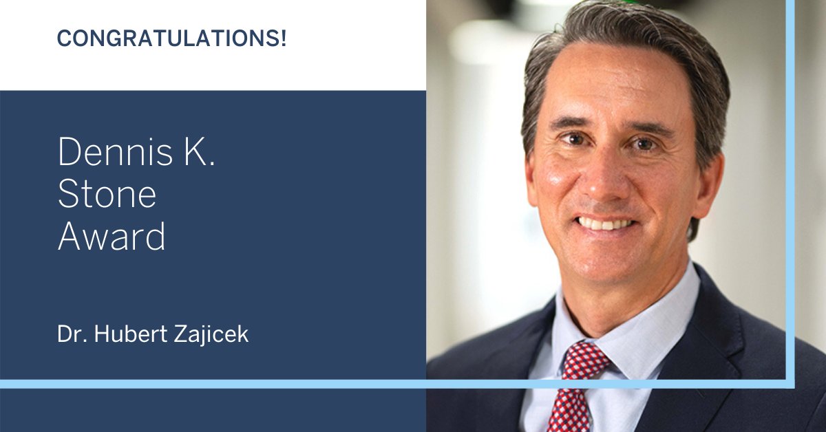 SWMedFoundation's tweet photo. On the last day of the @bionorthTX iC3 Life Sciences Summit, we are excited to congratulate Dr. Hubert Zajicek, Co-founder, partner, and CEO of Health Wildcatters, on being selected as this year’s recipient of the Dennis K. Stone Award! #iC32020 https://t.co/3B1ol7Infq