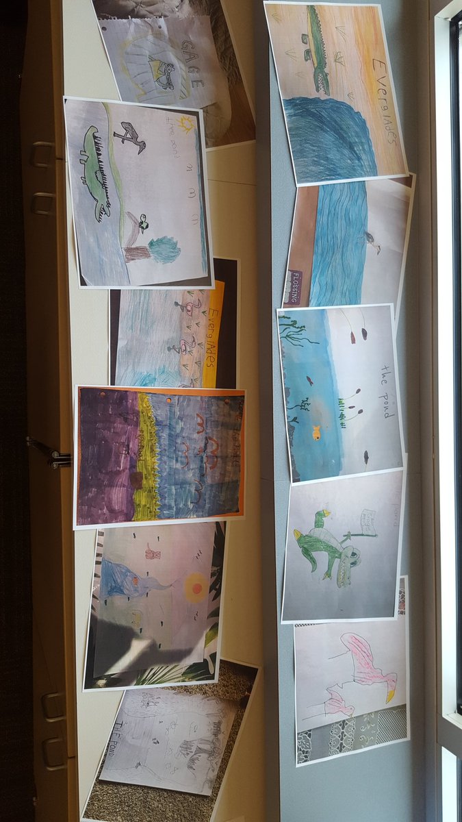 howeheidijb's tweet photo. We are having an Art Contest @RPSGage to name each school area: The Pond, The Book Bog & more
A few submissions here! Love that you can be on-sight or distance learning to participate! #skilledcommunicator #artwork @Ruffin_II @GageMr_D @AmyH27977900 Join in on the fun! https://t.co/JR1O2SmWIx