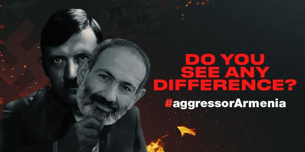 RustamliAmina's tweet photo. Prime minister of Armenia deceives the world and continues to order evil attacks on civilian settlements. He will pay for the lives of little children.
#aggressorArmenia https://t.co/CrQhleN4mD