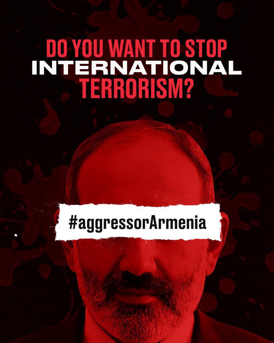 vusaln01's tweet photo. You know what, Armenia is a threat to everyone.
Pashinyan attacks Azerbaijani civilians (women, children, youth, men, and elderly) with SCUD –
ballistic missiles. 
#aggressorArmenia https://t.co/b1cs0Pvf1W