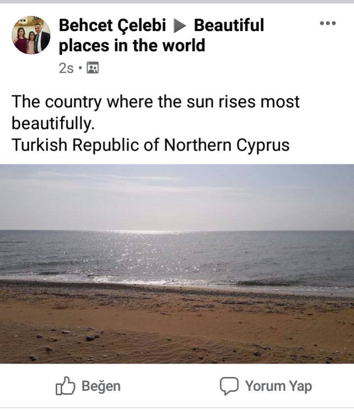 Behcetelebi2's tweet photo. Kuzez Kıbrıs Türk Cumhuriyeti'nin tanıtımı için çaba gösteriyorum. https://t.co/XjdYtJA9E1
