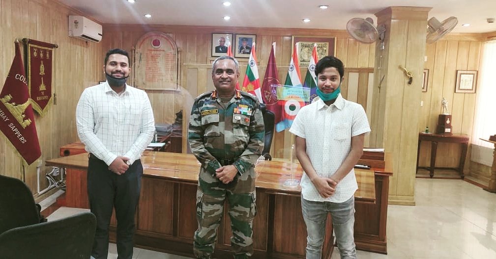 Nicobarchamber's tweet photo. Shri Rayhaan Pasha and Shri Ebrahim Jadwet today calling on Shri Manoj Pande AVSM, VSM,  Commander in Chief of the Andaman &amp; Nicobar Command. 

#AndamanNicobar #PortBlair #cincan
#nicobarchamber

@IAF_MCC
@adgpi
@indiannavy 
@MediaRN_ANI 
@JADWET 
@Rayhaanpasha https://t.co/tXxAPjZDjO