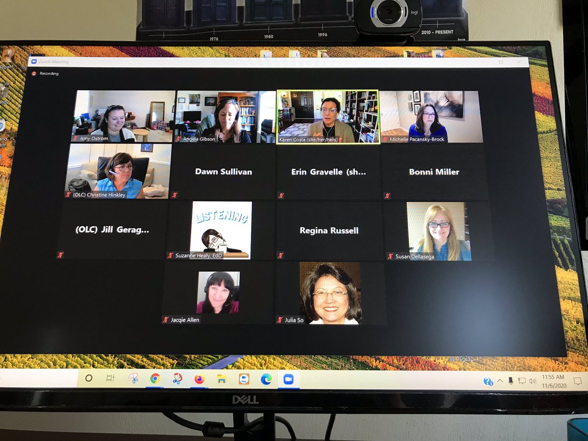AgilistaAG's tweet photo. Thank you to all the amazing participants at the first session of the #OLCAccelerate 2020 conference! @karenraycosta @brocansky and I are honored to have started the conference with a workshop on #HumanizingOnlineLearning @OLCToday https://t.co/6k7mB5jpQC